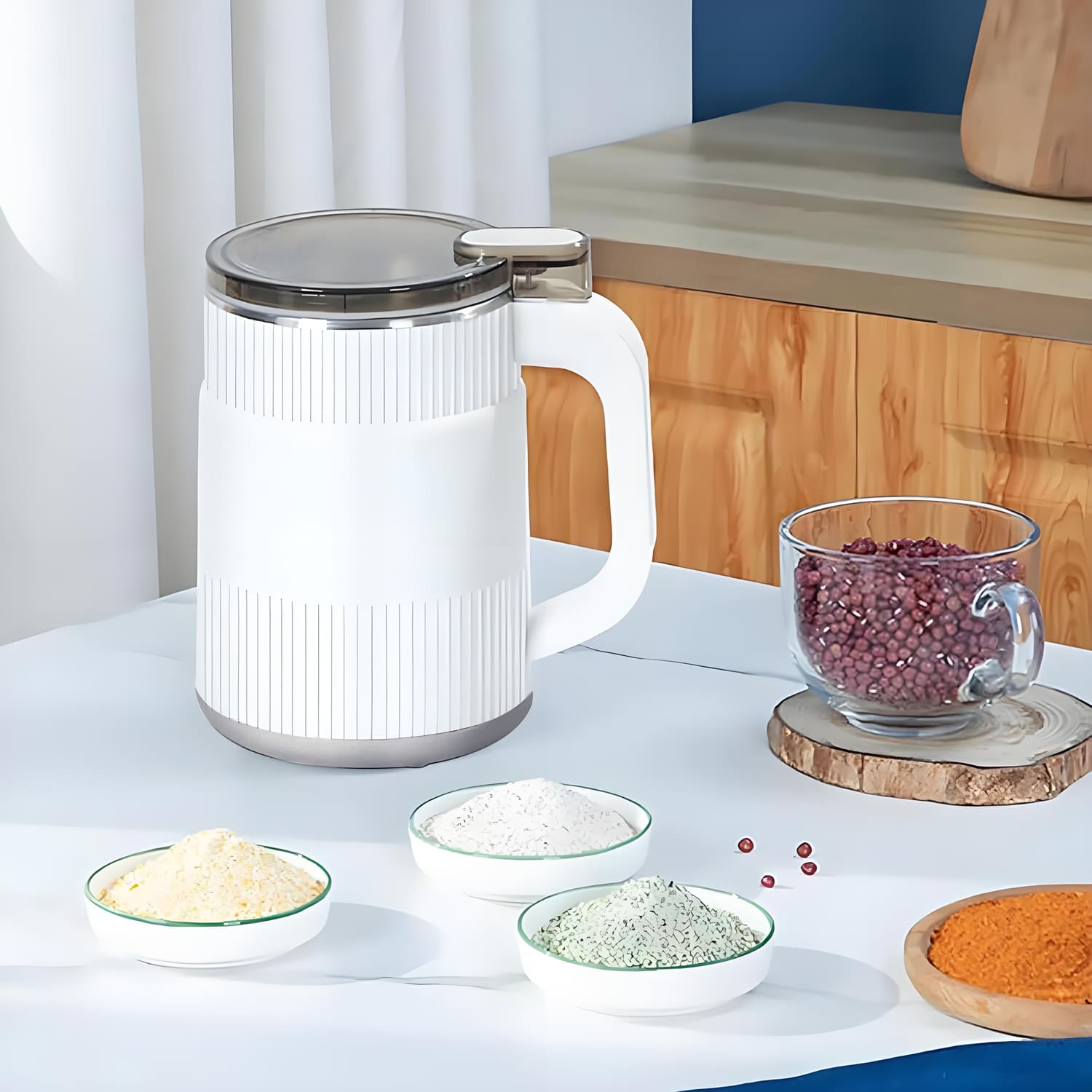 Push-and-Hold Operated Grain Grinder – Export-Grade Grinding Machine