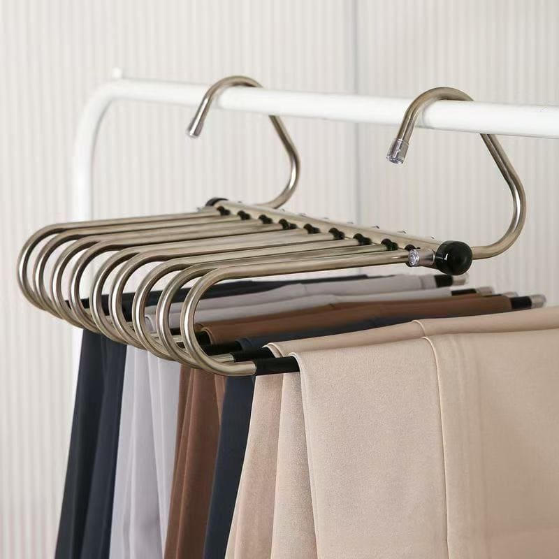 What is the tariff for importing stainless steel pants racks from China to the United States?